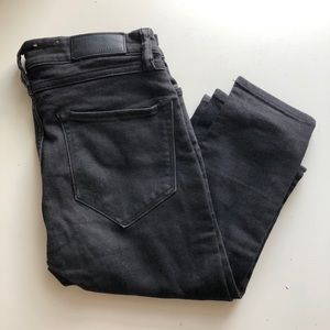 ALL SAINTS GRACE SKINNY JEAN BLACK DENIM